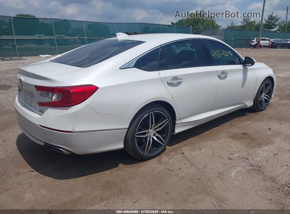 1HGCV2F98MA029246 2021 HONDA ACCORD White Задня права чверть