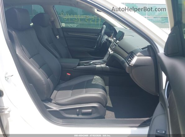 1HGCV2F98MA029246 2021 HONDA ACCORD White Вид салону спереду