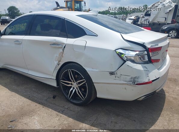 1HGCV2F98MA029246 2021 HONDA ACCORD White Вид спереду