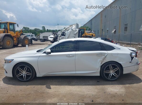 1HGCV2F98MA029246 2021 HONDA ACCORD White Панорамний вид салону 360°