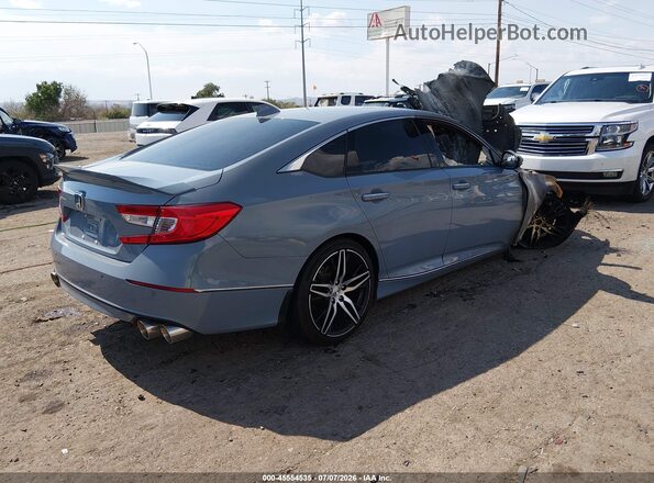 1HGCV2F98NA007300 2022 HONDA ACCORD Gray Tył prawy