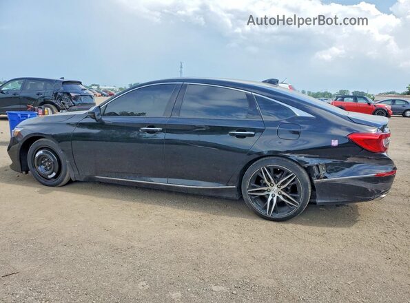 1HGCV2F98NA800161 2022 HONDA ACCORD Black Rear left