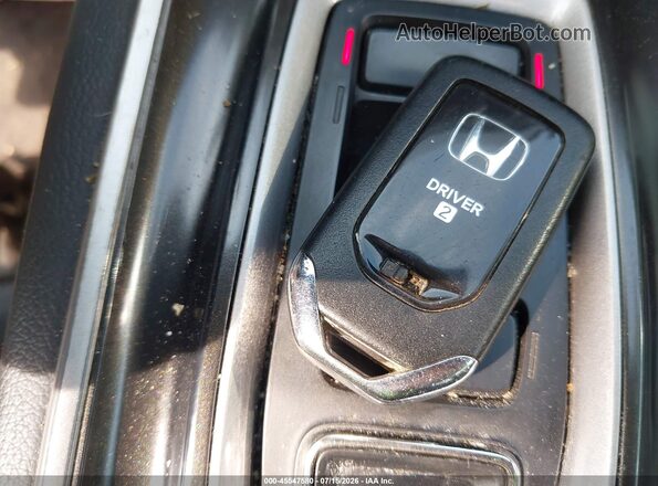 1HGCV2F99JA030112 2018 HONDA ACCORD Gray Widok deski rozdzielczej