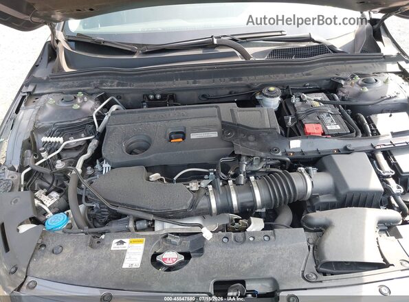 1HGCV2F99JA030112 2018 HONDA ACCORD Gray Widok z tyłu