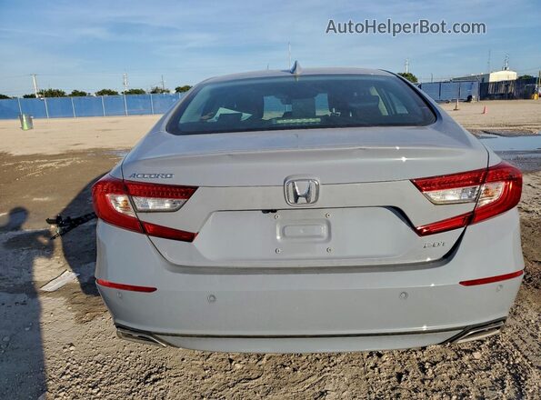 1HGCV2F99NA018015 2022 HONDA ACCORD Серый Вид сзади