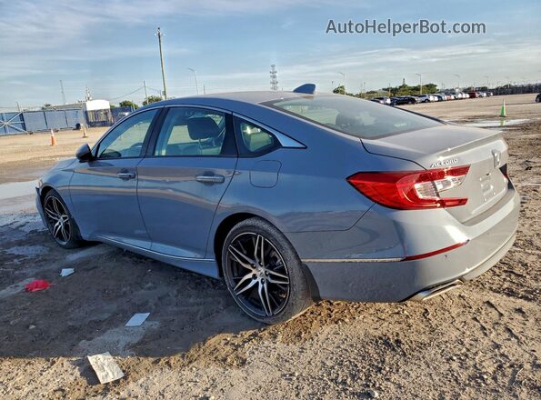 1HGCV2F99NA018015 2022 HONDA ACCORD Серый Задняя левая четверть