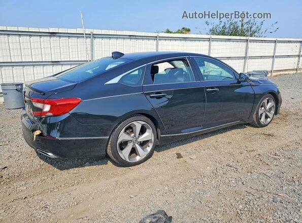 1HGCV2F9XJA040308 2018 HONDA ACCORD Black Tył prawy