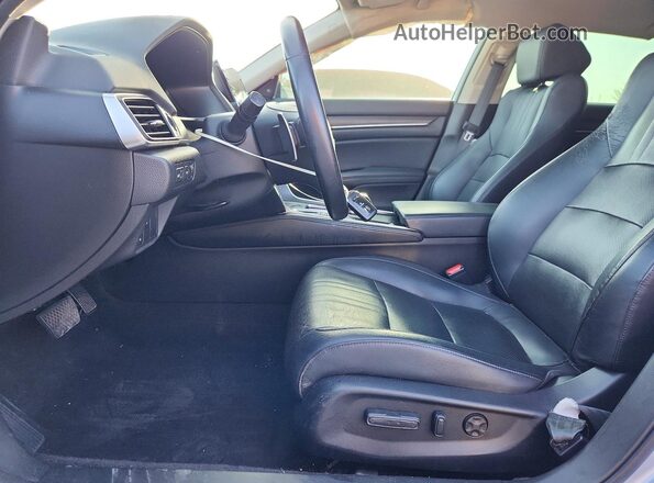 1HGCV2F9XJA045329 2018 HONDA ACCORD Silver Սալոնի դիմացի տեսք