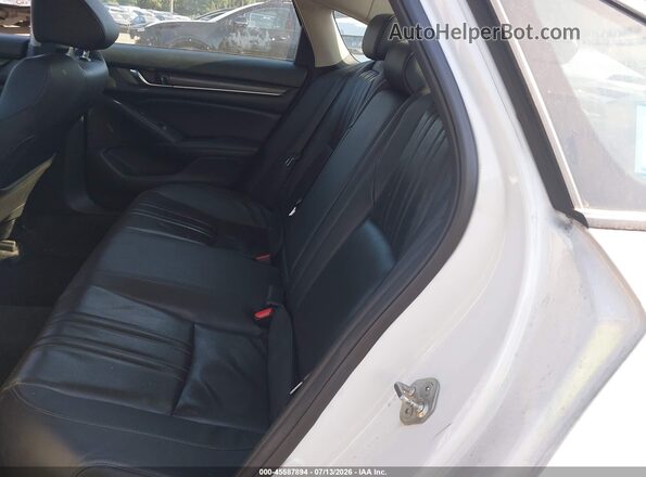 1HGCV2F9XKA024708 2019 HONDA ACCORD White Widok naklejki z numerem VIN