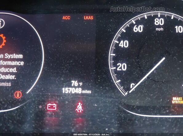 1HGCV2F9XKA024708 2019 HONDA ACCORD White Widok tylnych siedzeń