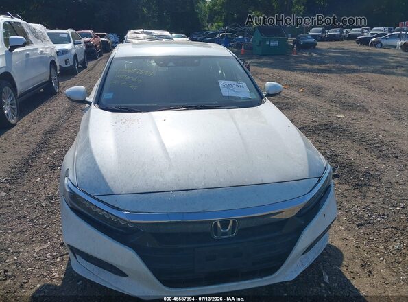 1HGCV2F9XKA024708 2019 HONDA ACCORD White Widok z przodu
