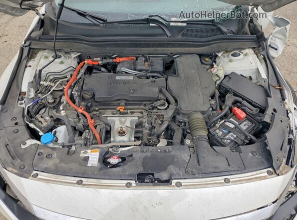 1HGCV3F11KA003391 2019 HONDA ACCORD White Вид задньої частини салону