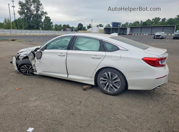 1HGCV3F11KA003391 2019 HONDA ACCORD White Задня ліва чверть