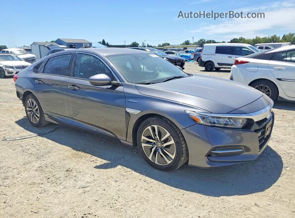 1HGCV3F11LA009242 2020 HONDA ACCORD Gray Առջևի աջ