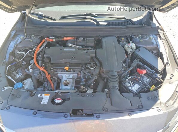 1HGCV3F11LA009242 2020 HONDA ACCORD Gray Սալոնի հետևի տեսք