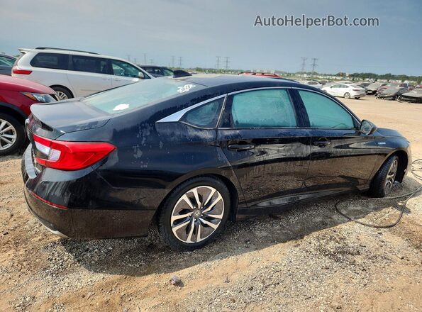 1HGCV3F12LA000405 2020 HONDA ACCORD Black Tył prawy