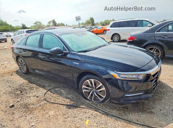 1HGCV3F12LA000405 2020 HONDA ACCORD Black Przód prawy