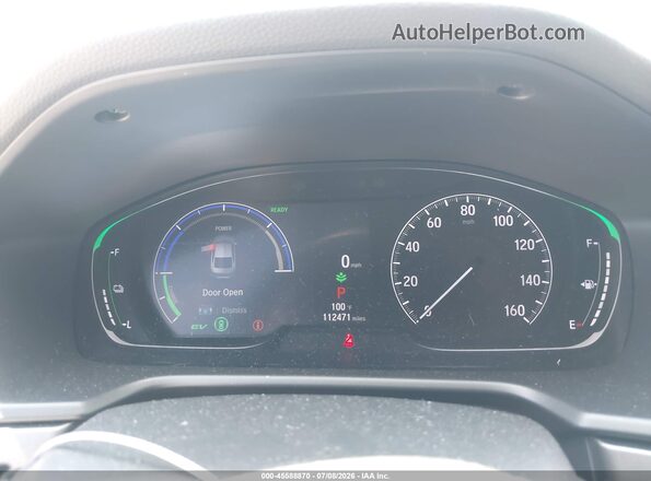 1HGCV3F12MA017755 2021 HONDA ACCORD Black Widok tylnych siedzeń