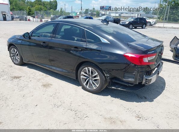 1HGCV3F12MA017755 2021 HONDA ACCORD Black Tył lewy