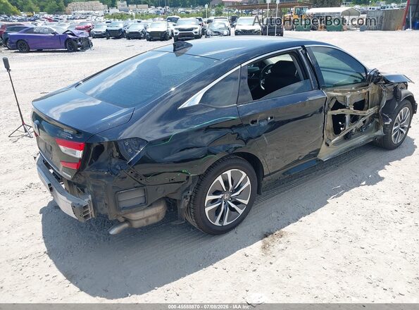1HGCV3F12MA017755 2021 HONDA ACCORD Black Tył prawy