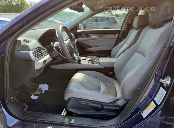 1HGCV3F13JA013743 2018 HONDA ACCORD Blue Սալոնի դիմացի տեսք