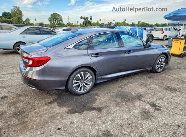 1HGCV3F14KA016751 2019 HONDA ACCORD Gray Rear right