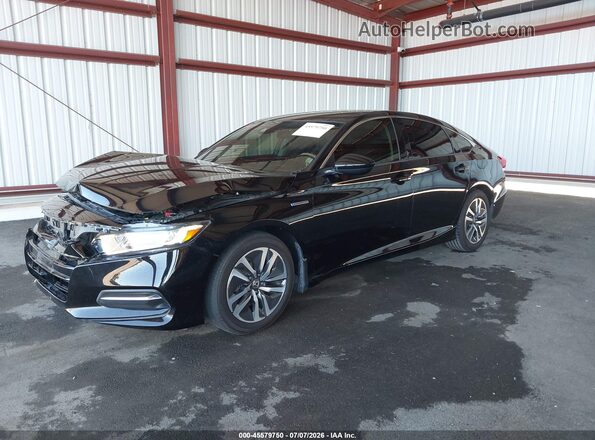 1HGCV3F15LA018185 2020 HONDA ACCORD Black Vista tres cuartos delantera izquierda