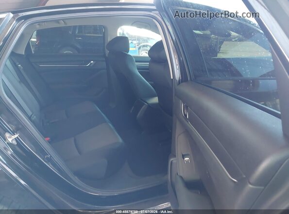 1HGCV3F15LA018185 2020 HONDA ACCORD Black Vista de la etiqueta del VIN
