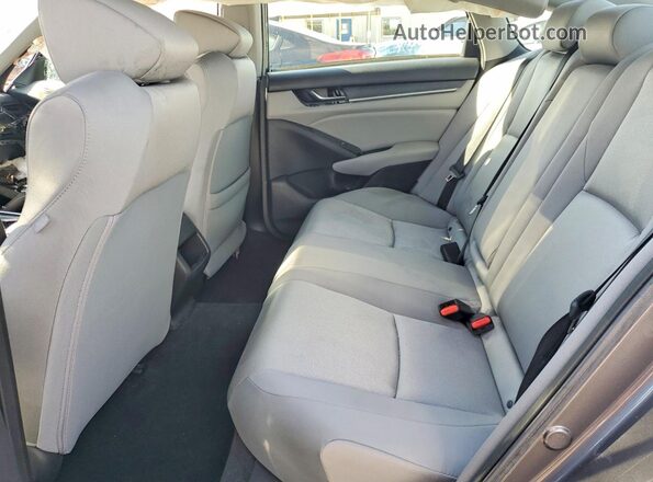 1HGCV3F16LA007857 2020 HONDA ACCORD Gray უკანა სავარძლების ხედი