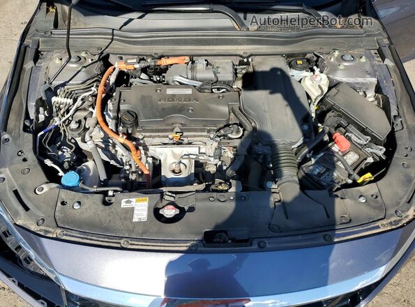 1HGCV3F16LA007857 2020 HONDA ACCORD Gray უკანა სალონის ხედი