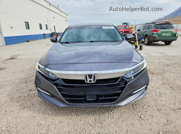 1HGCV3F16LA007860 2020 HONDA ACCORD Gray Front view