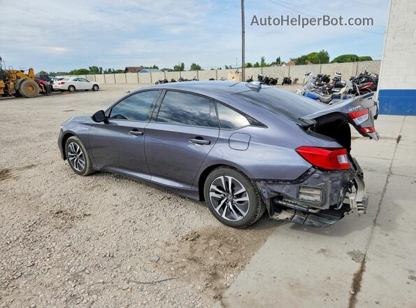 1HGCV3F16LA007860 2020 HONDA ACCORD Gray Rear left