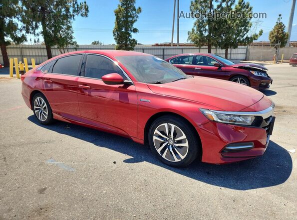1HGCV3F16LA013531 2020 HONDA ACCORD Красный Передняя правая четверть