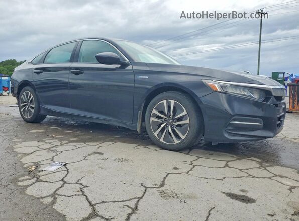 1HGCV3F18JA013611 2018 HONDA ACCORD Black Передня права чверть