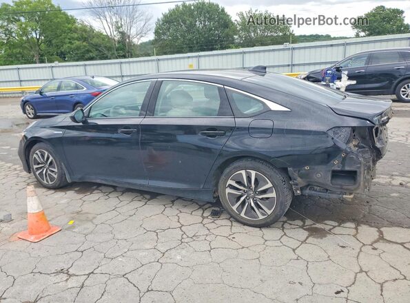 1HGCV3F18JA013611 2018 HONDA ACCORD Black Задня ліва чверть