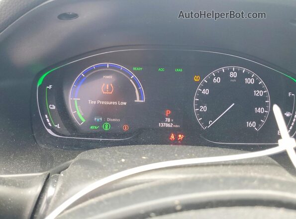 1HGCV3F18JA013611 2018 HONDA ACCORD Black Вид щитка приладів