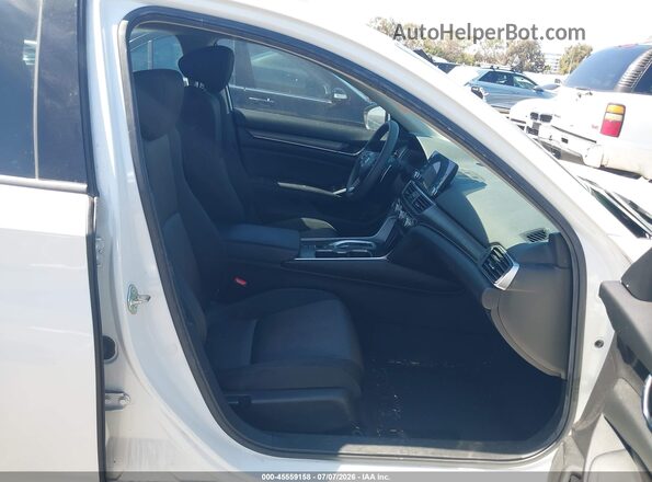 1HGCV3F18LA002191 2020 HONDA ACCORD White წინა სალონის ხედი
