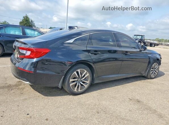 1HGCV3F19JA001502 2018 HONDA ACCORD Black Задня права чверть