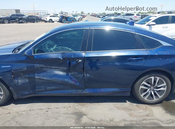 1HGCV3F1XKA014521 2019 HONDA ACCORD Blue Vista interior de 360 grados