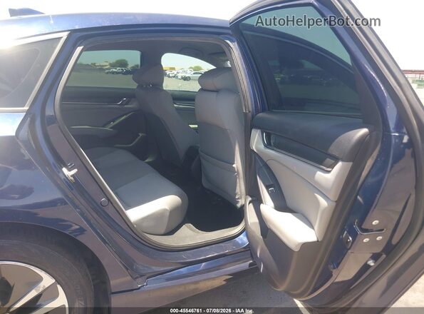 1HGCV3F1XKA014521 2019 HONDA ACCORD Blue Vista de la etiqueta del VIN