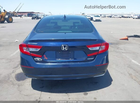 1HGCV3F1XKA014521 2019 HONDA ACCORD Blue 