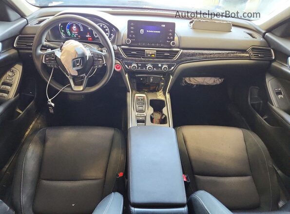 1HGCV3F1XLA012043 2020 HONDA ACCORD Черный Вид панели приборов