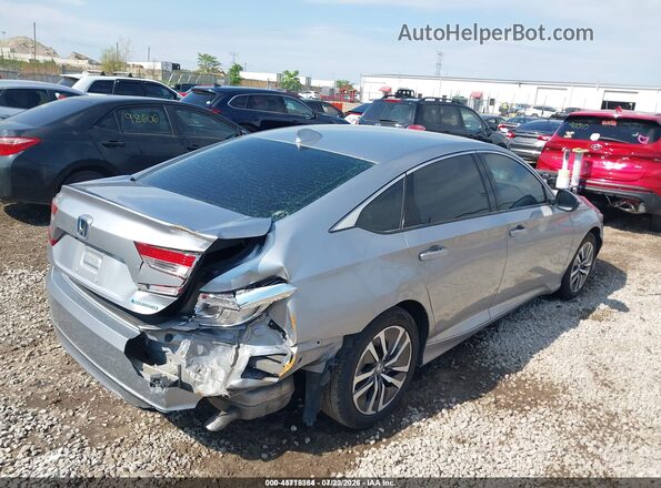 1HGCV3F1XMA017793 2021 HONDA ACCORD Gray Trasero derecho