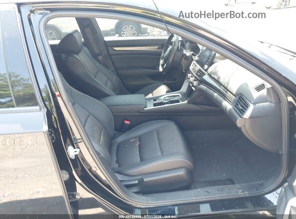 1HGCV3F20NA036363 2022 HONDA ACCORD Black Vista interior delantera