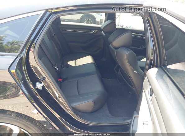 1HGCV3F20NA036363 2022 HONDA ACCORD Black Vista de la etiqueta del VIN
