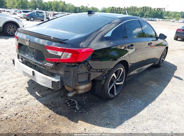 1HGCV3F20NA036363 2022 HONDA ACCORD Black Trasero derecho