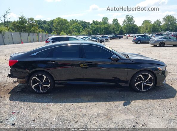 1HGCV3F20NA036363 2022 HONDA ACCORD Black Vista interior trasera