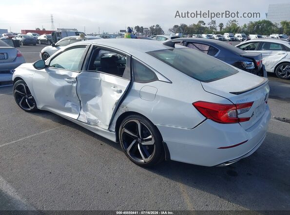 1HGCV3F20NA044981 2022 HONDA ACCORD White Trasero izquierdo