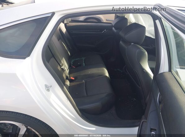 1HGCV3F20NA044981 2022 HONDA ACCORD White Vista de la etiqueta del VIN
