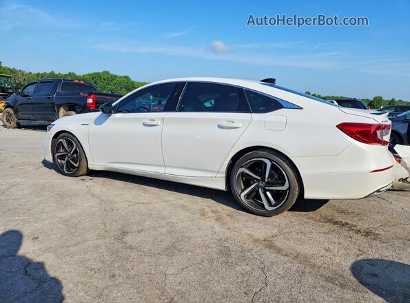 1HGCV3F21NA020348 2022 HONDA ACCORD White Հետևի ձախ